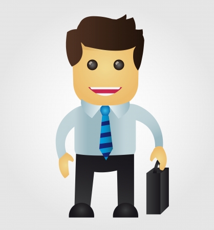 Business man cartoonのイラスト素材
