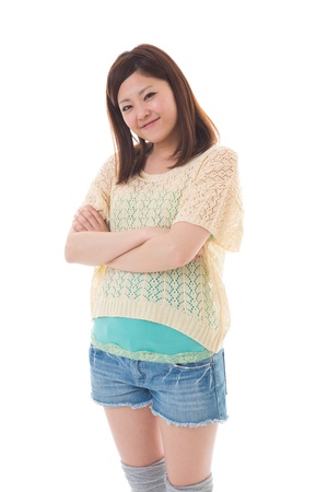 Portrait of a young woman Portrait of a young woman