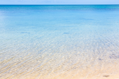 The sea and the sky of the southern countryの写真素材
