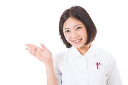 Young nurse of the smileの写真素材