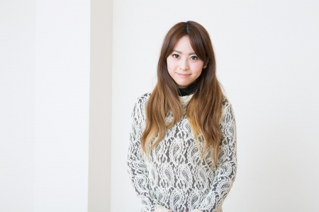 Portrait of a young womanの写真素材