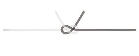 A template for printing and ready-to-use decorative cordの写真素材