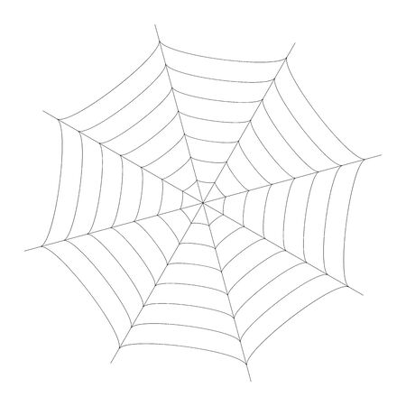 Spider's Nest Vector Illustration Clip Artのイラスト素材