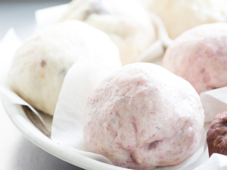Japanese cuisine, homemade sweet steamed bun