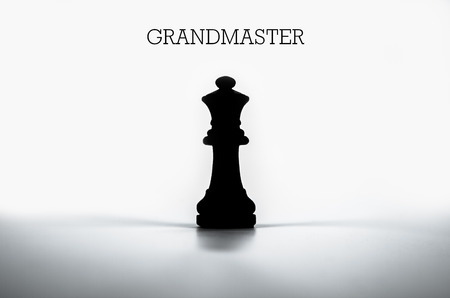 Label with the figure of the Queen with sample textの写真素材