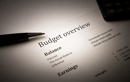 pen lying on the document folderの写真素材