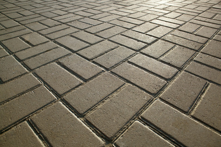 grey large surface pavementsの写真素材