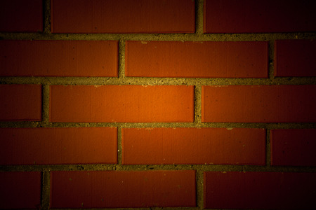 texture of the walls of brown bricksの写真素材