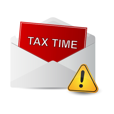 covert taxes icon on a white backgroundのイラスト素材