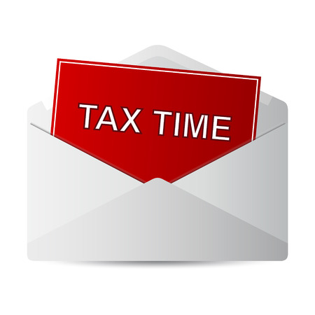 covert taxes icon on a white backgroundのイラスト素材