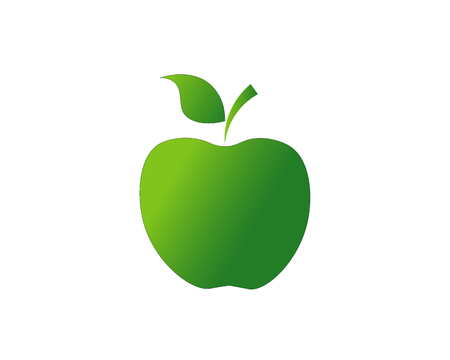 Apple icon. Nature. Foodのイラスト素材