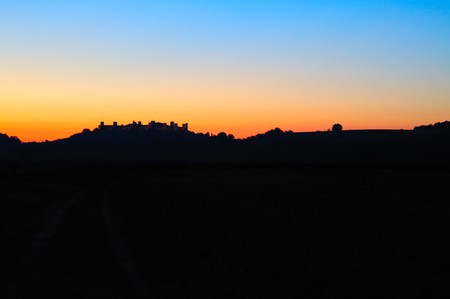 A Picture taken in tuscany in summer timeの写真素材