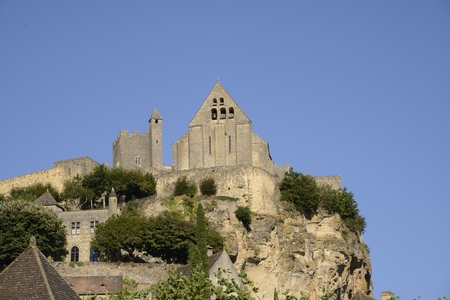 chateau de beynac castle dordogne perigord Franceのeditorial素材