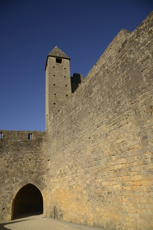 chateau de beynac castle dordogne perigord Franceのeditorial素材
