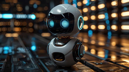 System Artificial intelligence  Chat Bot AI  Technology smart robot Ai Chat application software  robot application Chatの素材