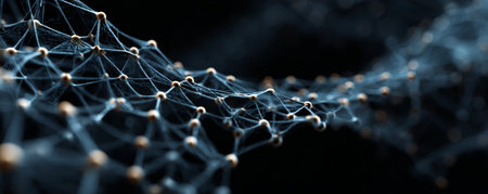 Network mesh connection abstract technology data digital wireframe futuristic dark network mesh connection abstract technology data digitalの素材