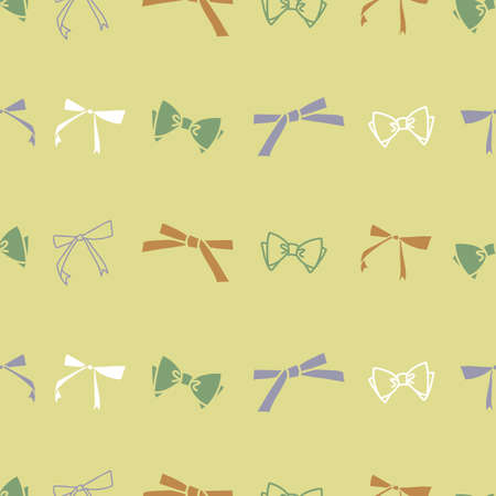 Vector yellow green garden tea party seamless pattern background. Perfect for fabric, scrapbooking, wallpaper projects.のイラスト素材