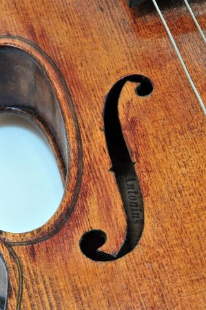 Antonius Stradivarius Violinの写真素材