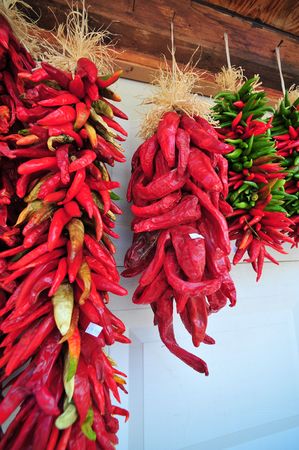 Red Chile Peppersの写真素材