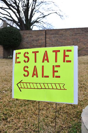 Estate Saleの写真素材
