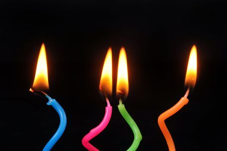 Birthday Candlesの写真素材