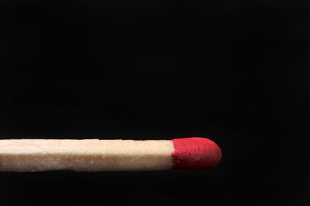 Red Wooden Matchの写真素材