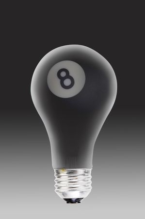 Eight Ball and Light Bulb