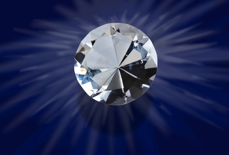 Diamond glowing.の写真素材