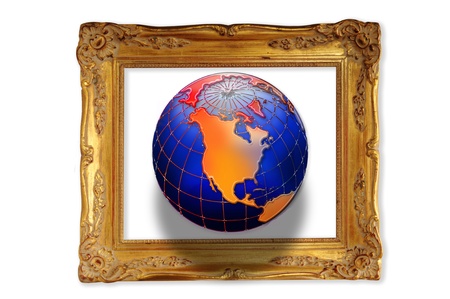 Earth Framed.の写真素材