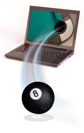 Eight Ball and Computer.