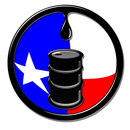 Oil in Texas の写真素材