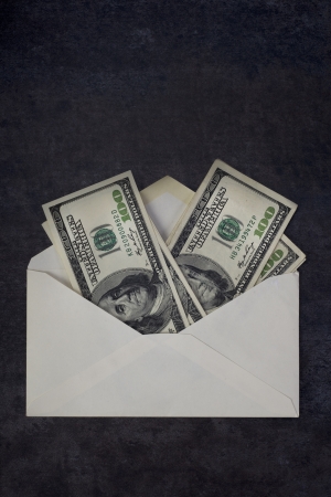 Money Envelope with Room for Your Type の写真素材