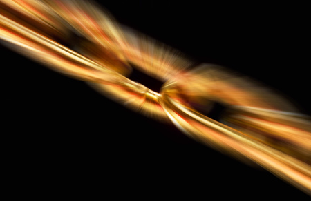 Blurred space age background with room for your type.の写真素材