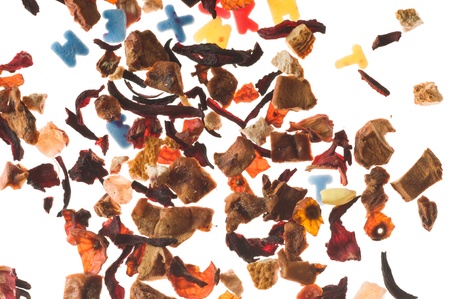 Fruit tea textureの写真素材