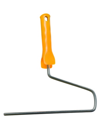 Paint roller without a roll isolatedの写真素材