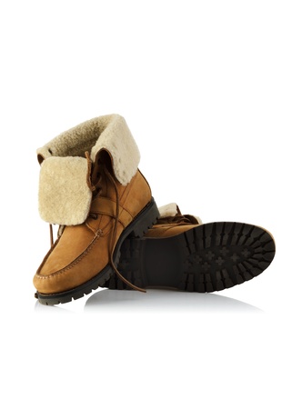 Winter bootsの写真素材