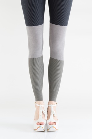 Long slim female legsの写真素材