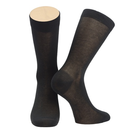 Pair of socks on mannequin の写真素材