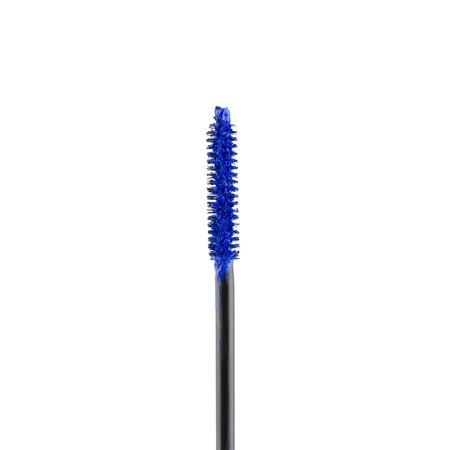 Blue mascara brush isolatedの写真素材