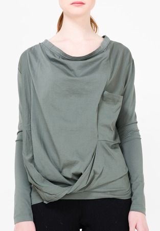 Fashion clothes display - studio shoot on plain backgroundの写真素材