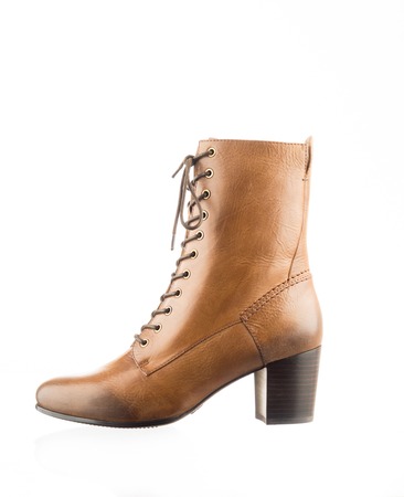 Modern fashionable women shoe shot in studioの写真素材