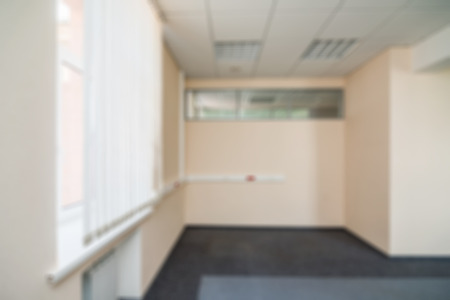 Common generic office building interior blur backgroundの写真素材