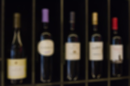 Restaurant abstract blur background with bokeh imageの写真素材