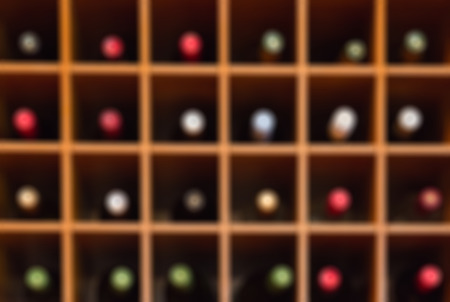 Restaurant abstract blur background with bokeh imageの写真素材