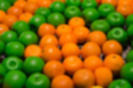 Fruits abstract blur backgroundの写真素材