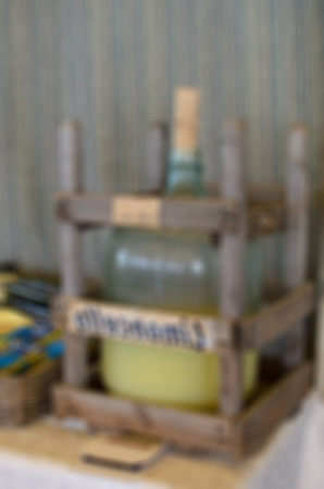 Restaurant abstract blur backgroundの写真素材