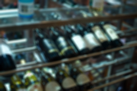 Restaurant abstract blur backgroundの写真素材