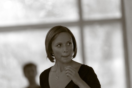 MOSCOW, RUSSIA - August 1, 2008 - Scene of TSEKH International Summer Dance school. Dance teachers from all over the world get to the event to hold classesのeditorial素材