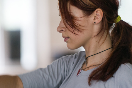 MOSCOW, RUSSIA - August 1, 2008 - Scene of TSEKH International Summer Dance school. Dance teachers from all over the world get to the event to hold classesのeditorial素材