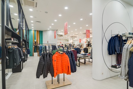 MOSCOW, RUSSIA - November 5, 2014 - Hi end store at the shopping mall RIOのeditorial素材